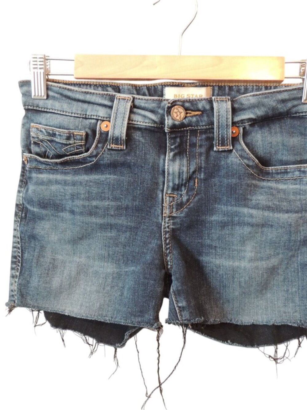 Big Star Alex Skinny Cut off womens jeans size 27